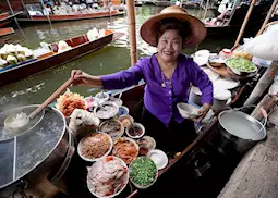 Damnoen Saduak Floating Market, Thailand